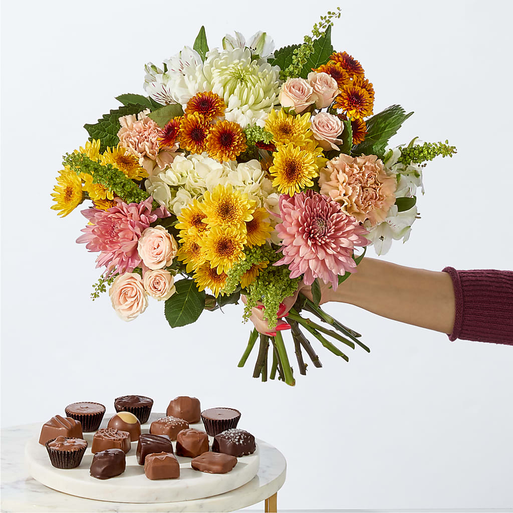 Fall Celebration Bouquet flower arrangement by Honeybee Floral