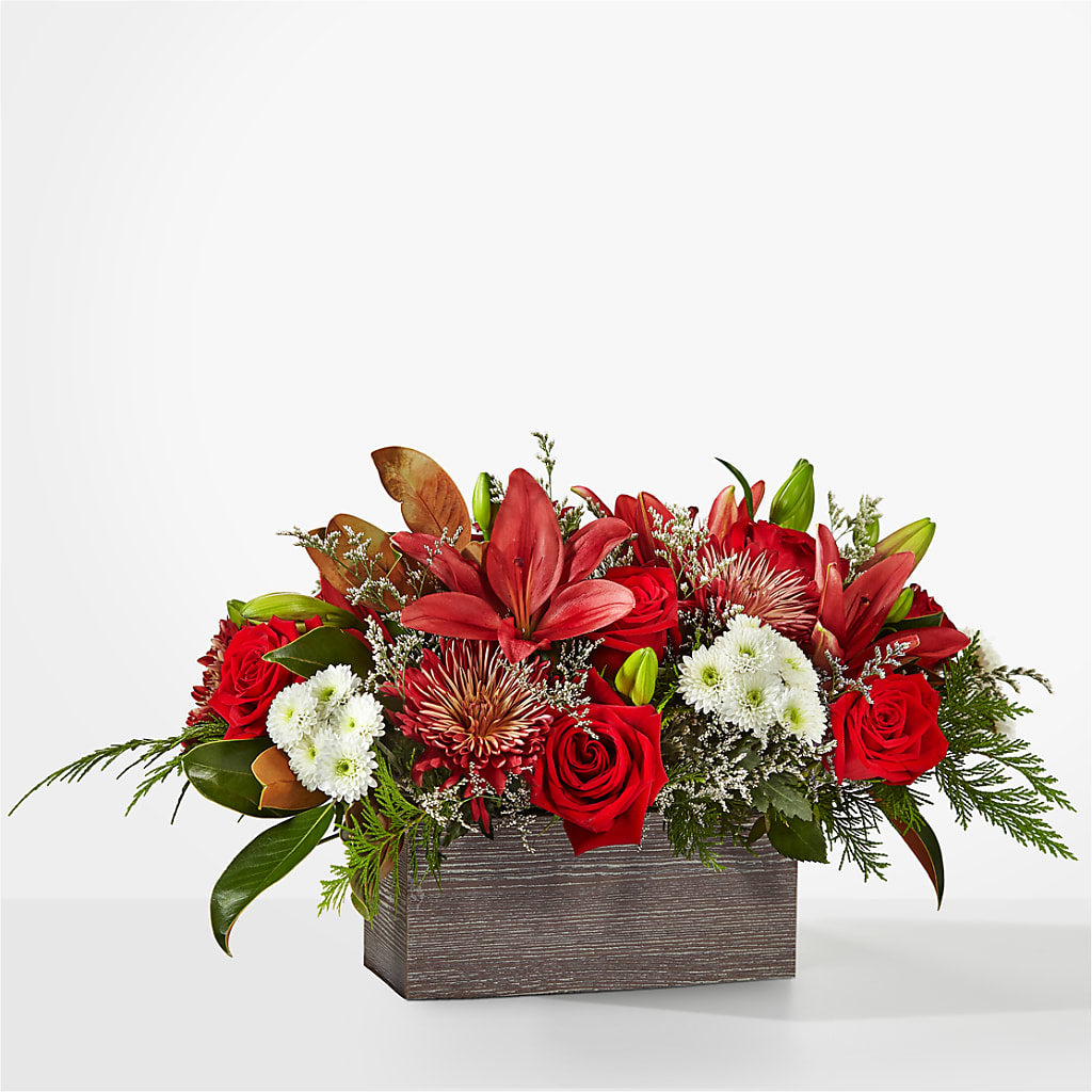 Christmas Break Bouquet flower arrangement by Honeybee Floral