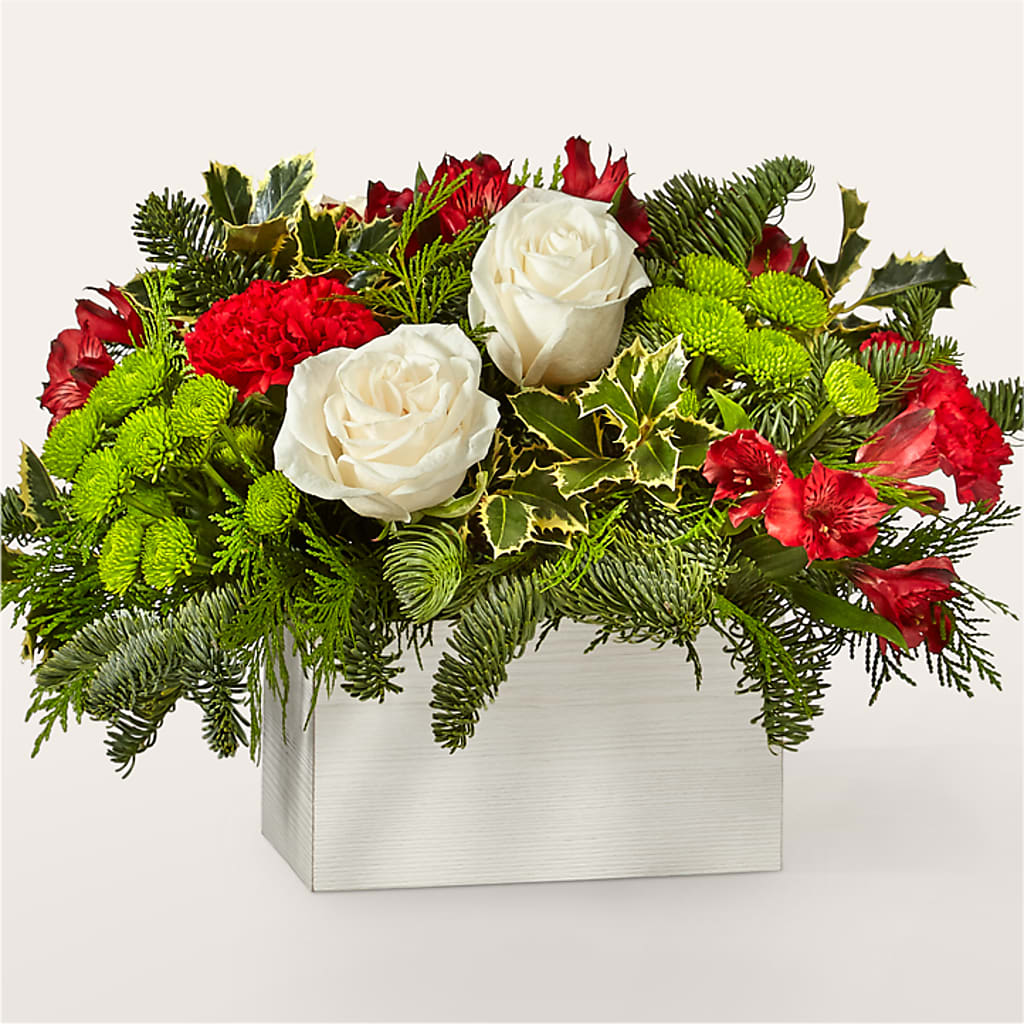 Snow What Fun Bouquet flower arrangement by Honeybee Floral