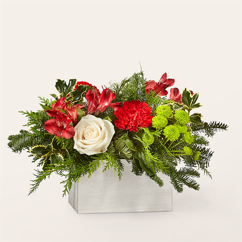 Snow What Fun Bouquet flower arrangement by Honeybee Floral