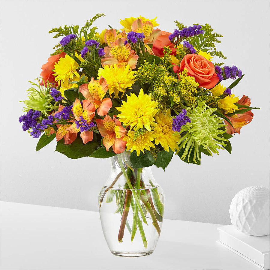 Marmalade Skies Bouquet flower arrangement by Honeybee Floral