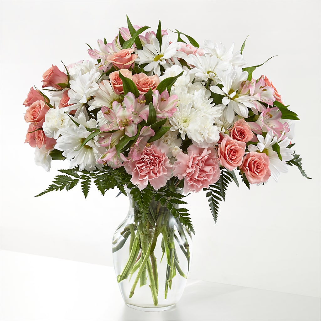 Blush Crush Bouquet flower arrangement by Honeybee Floral