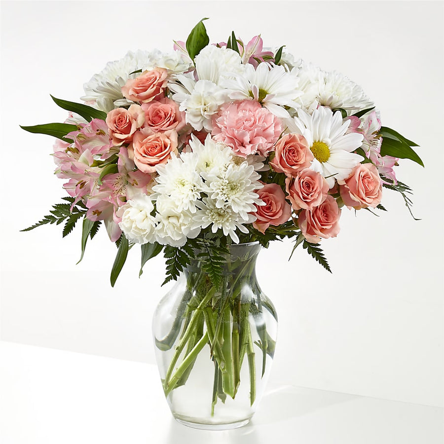 Blush Crush Bouquet flower arrangement by Honeybee Floral
