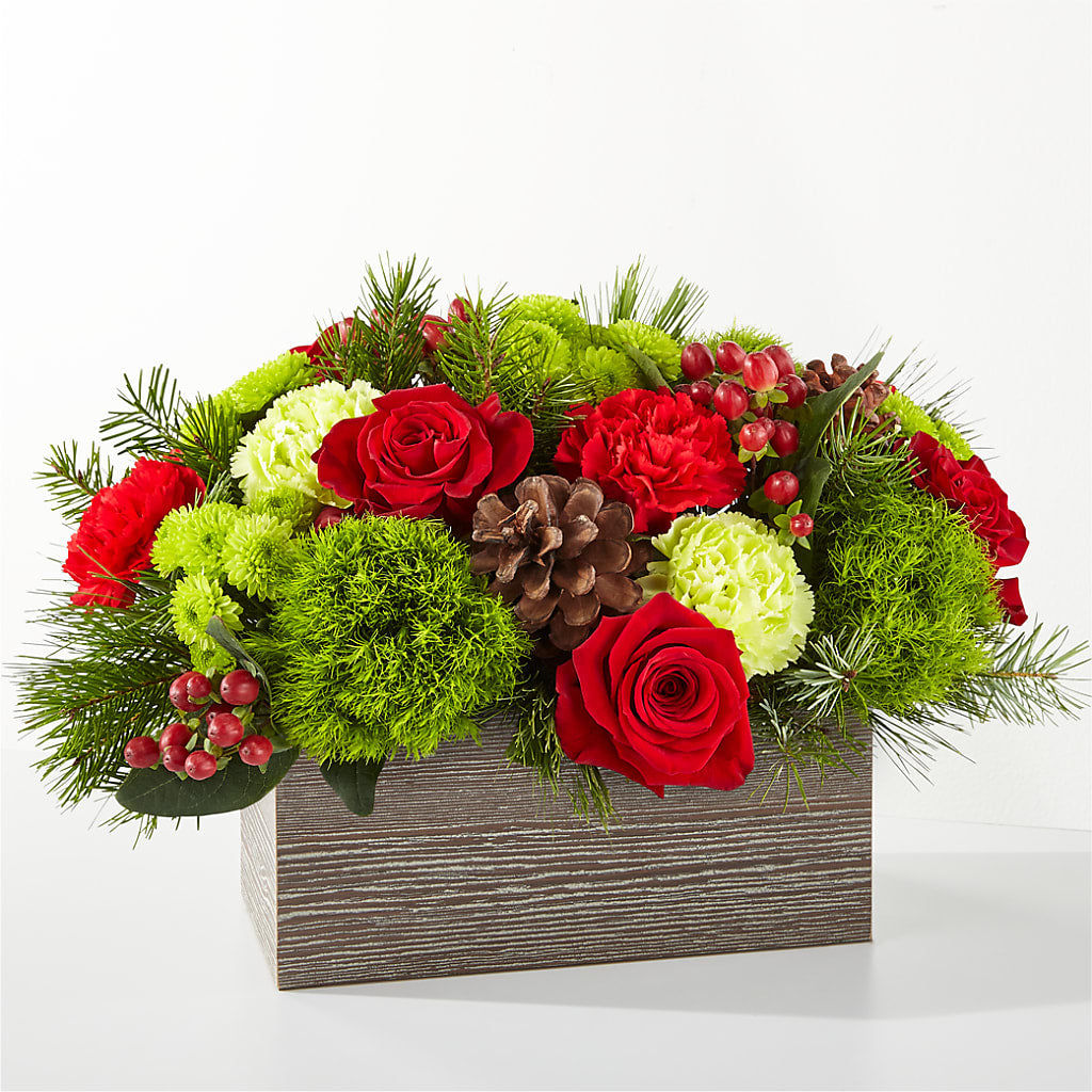 Bundled Up Bouquet flower arrangement by Honeybee Floral