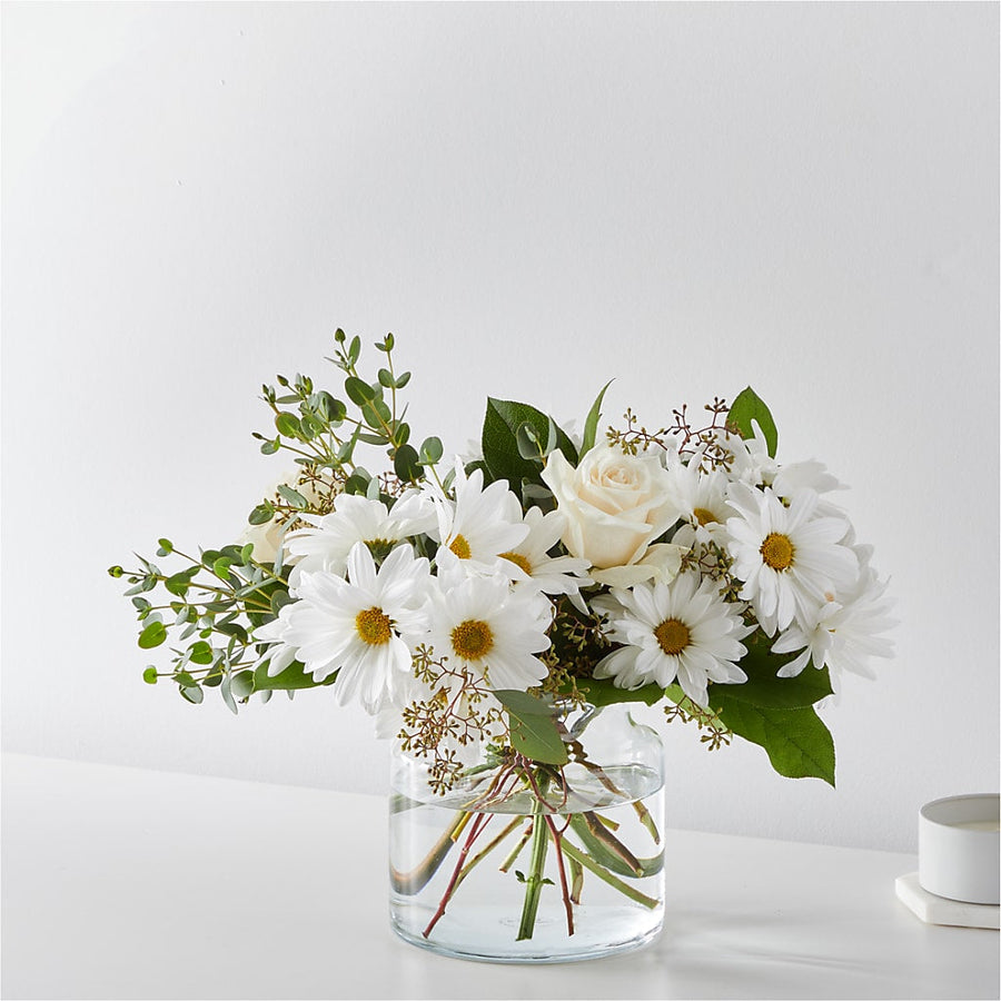 Fresh Linen Bouquet flower arrangement by Honeybee Floral