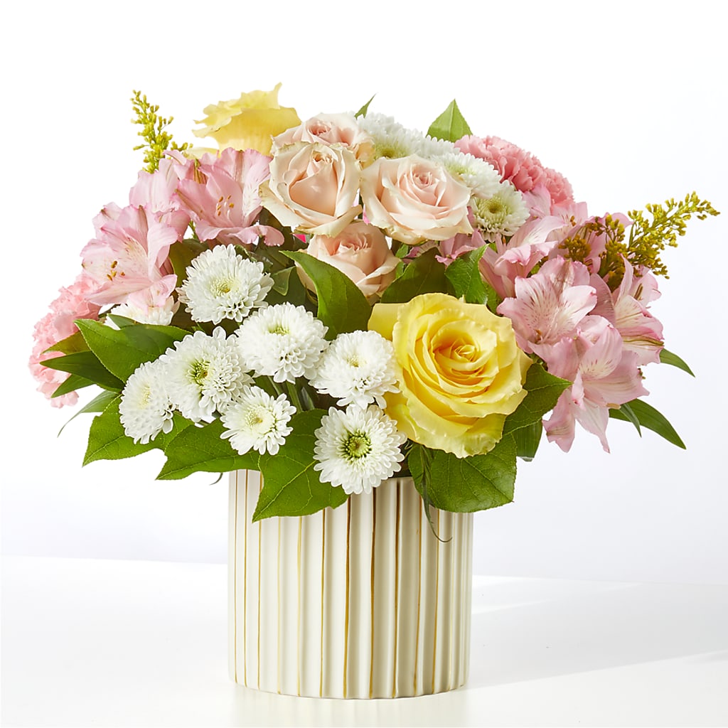 Watercolors Bouquet flower arrangement by Honeybee Floral