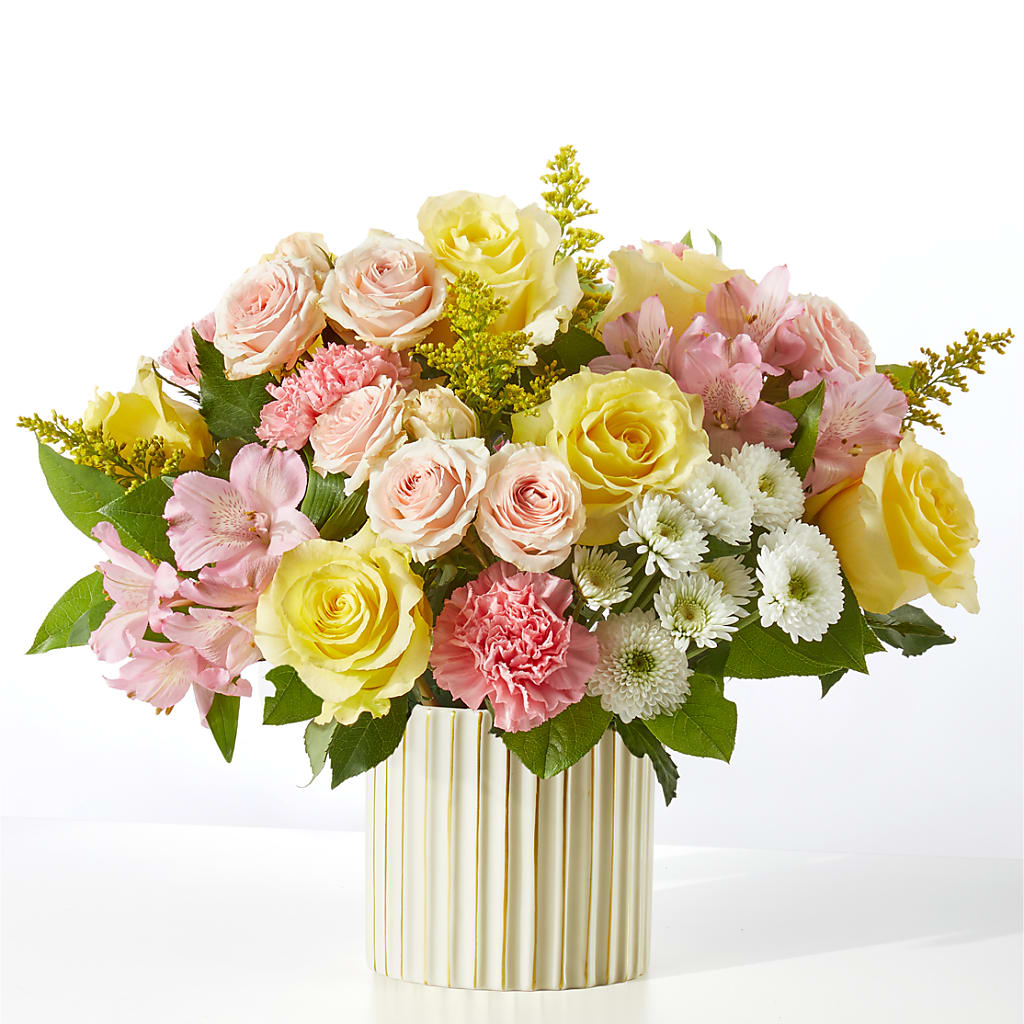 Watercolors Bouquet flower arrangement by Honeybee Floral