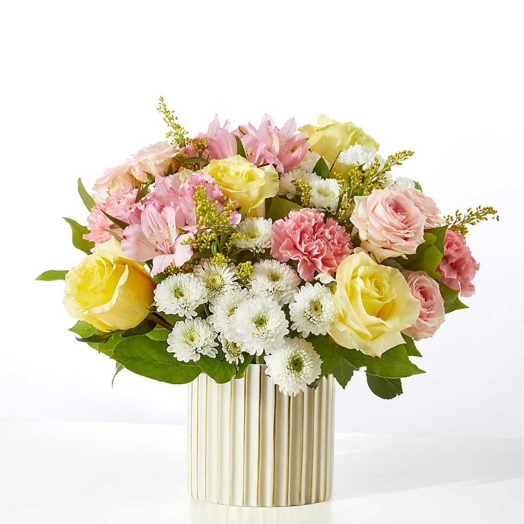 Watercolors Bouquet flower arrangement by Honeybee Floral