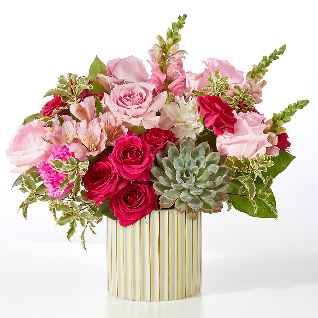 Magenta Musings Bouquet flower arrangement by Honeybee Floral