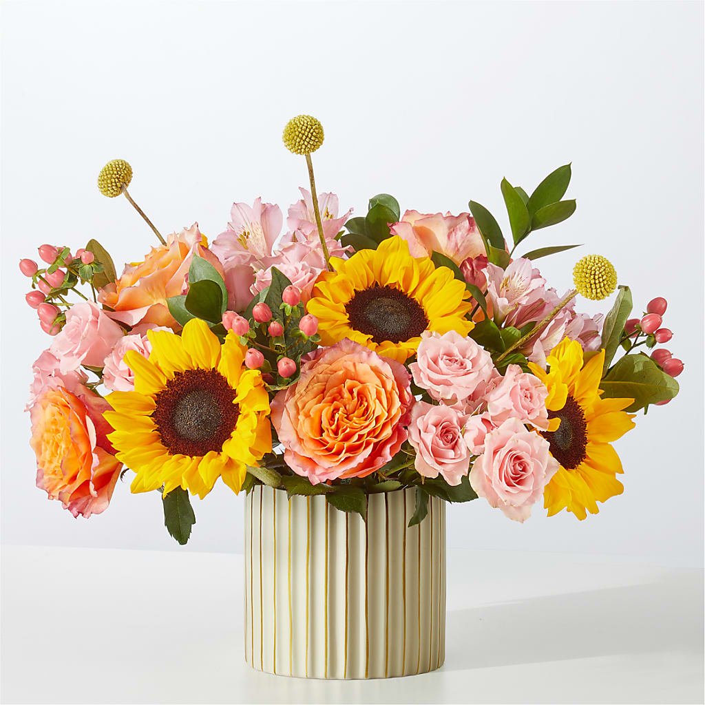 Sun's Out Bouquet flower arrangement by Honeybee Floral