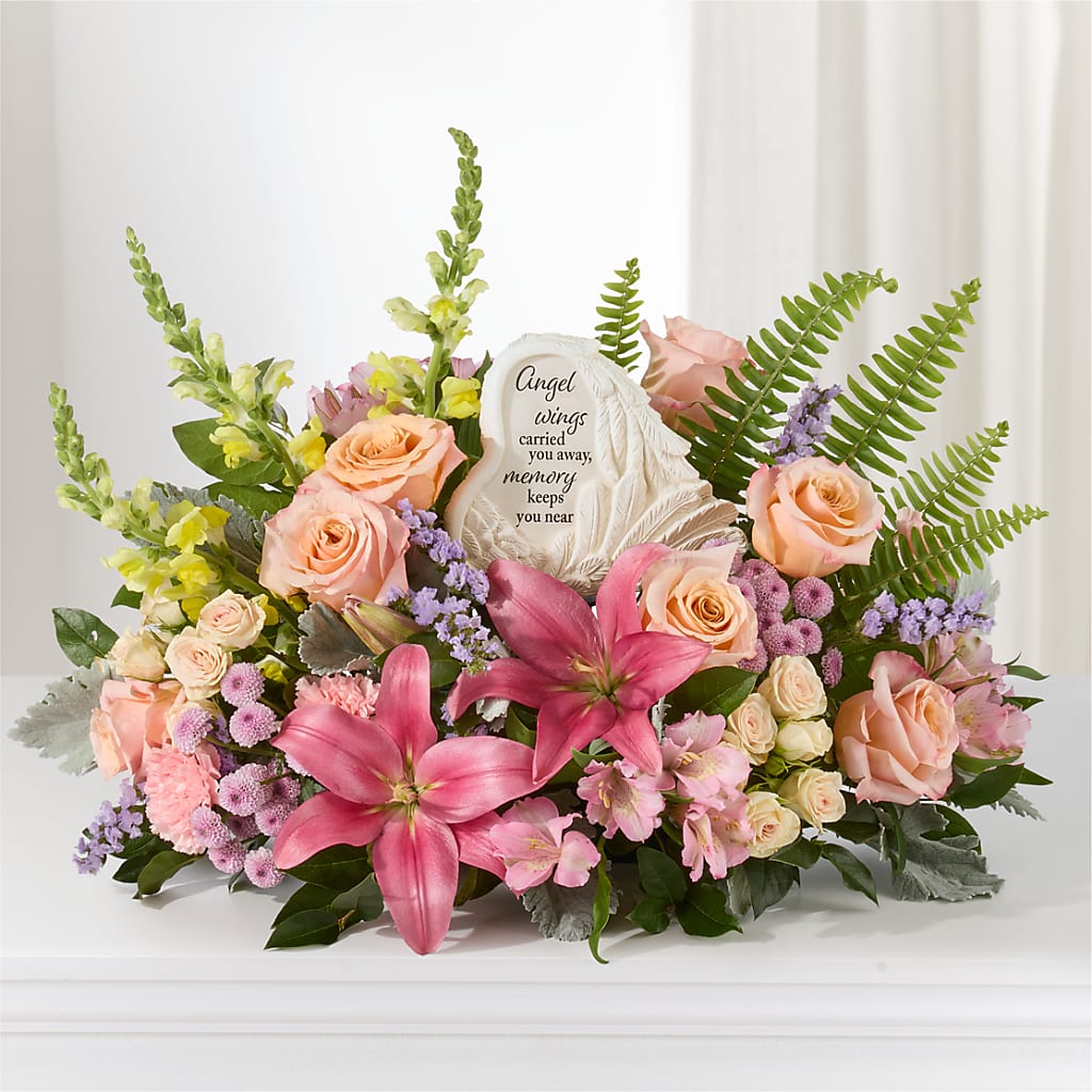 Gentle Light Arrangement flower arrangement by Honeybee Floral