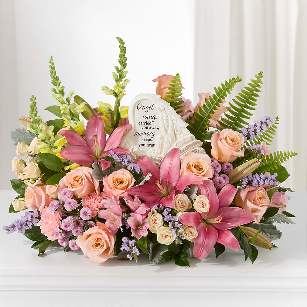 Gentle Light Arrangement flower arrangement by Honeybee Floral