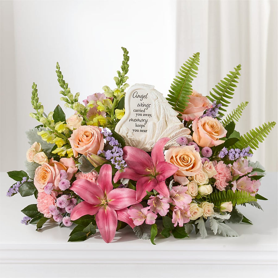 Gentle Light Arrangement flower arrangement by Honeybee Floral