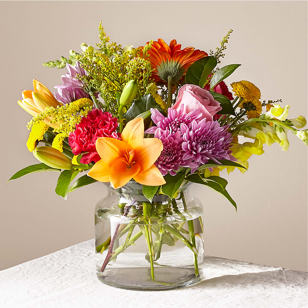 Party Punch Bouquet flower arrangement by Honeybee Floral