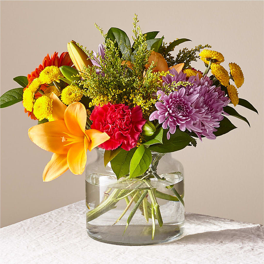 Party Punch Bouquet flower arrangement by Honeybee Floral