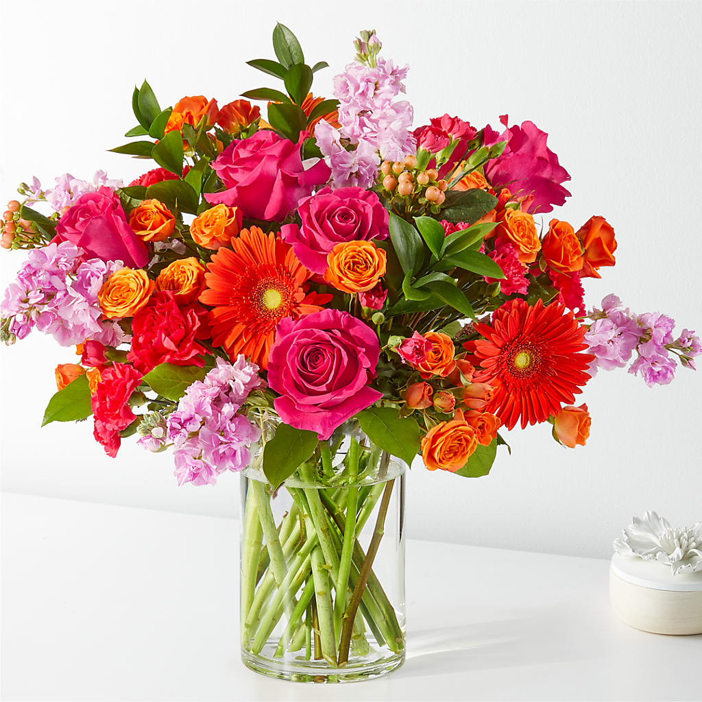 Fiesta Bouquet flower arrangement by Honeybee Floral