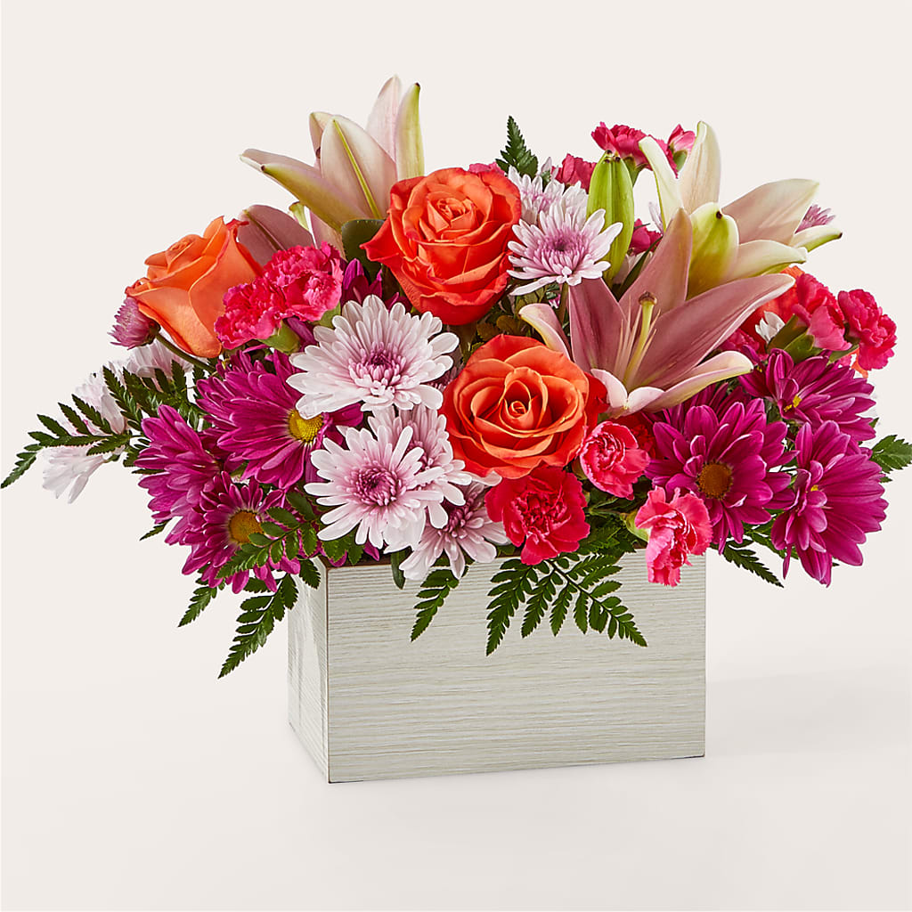 Light of My Life Box Bouquet flower arrangement by Honeybee Floral