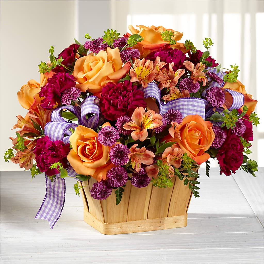 New Dream Basket flower arrangement by Honeybee Floral