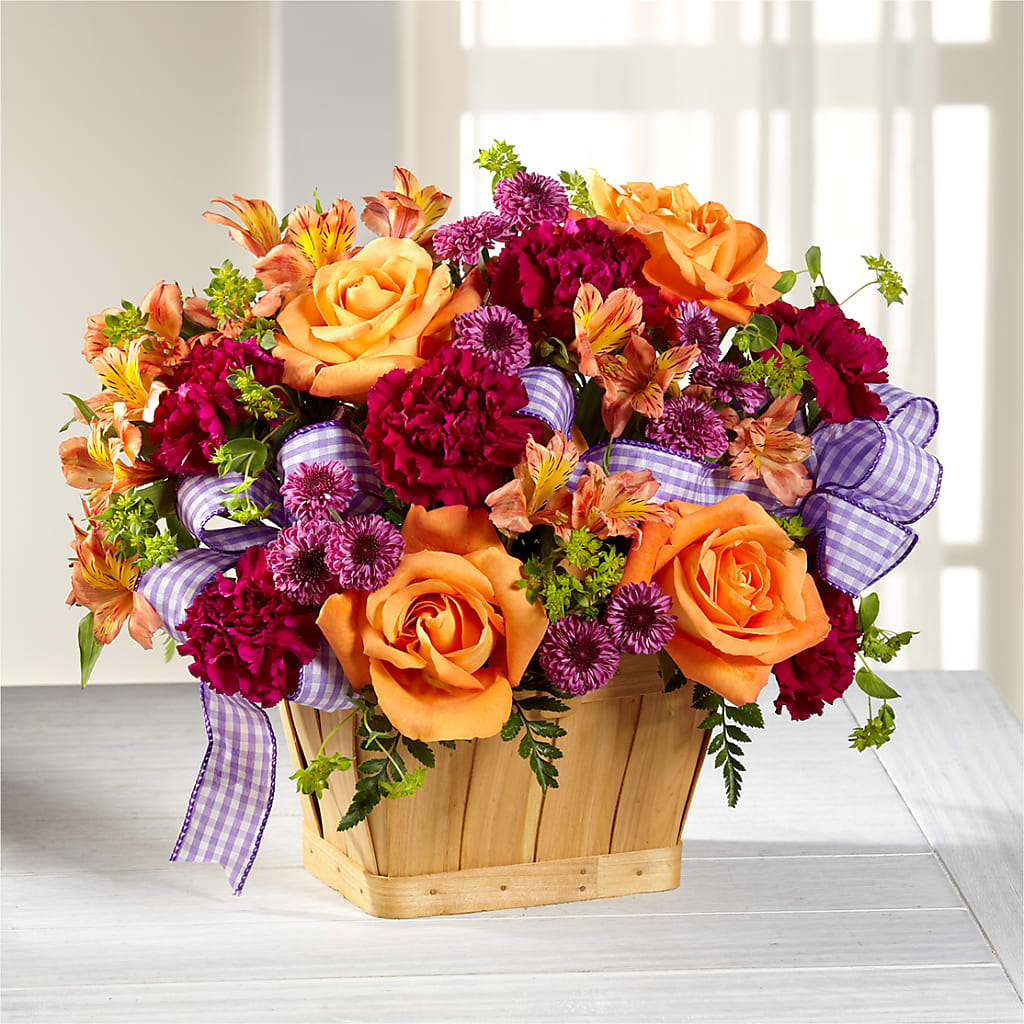 New Dream Basket flower arrangement by Honeybee Floral