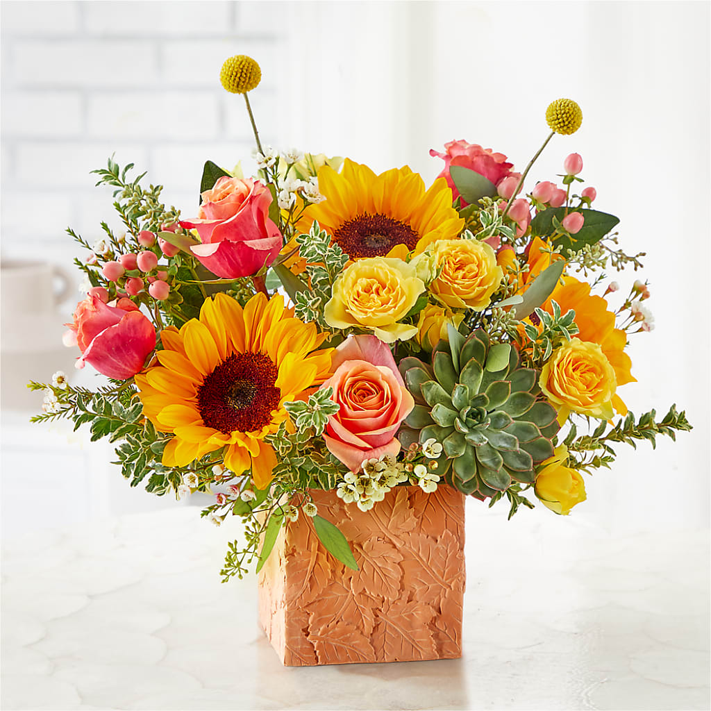 Sunflower Season Bouquet flower arrangement by Honeybee Floral