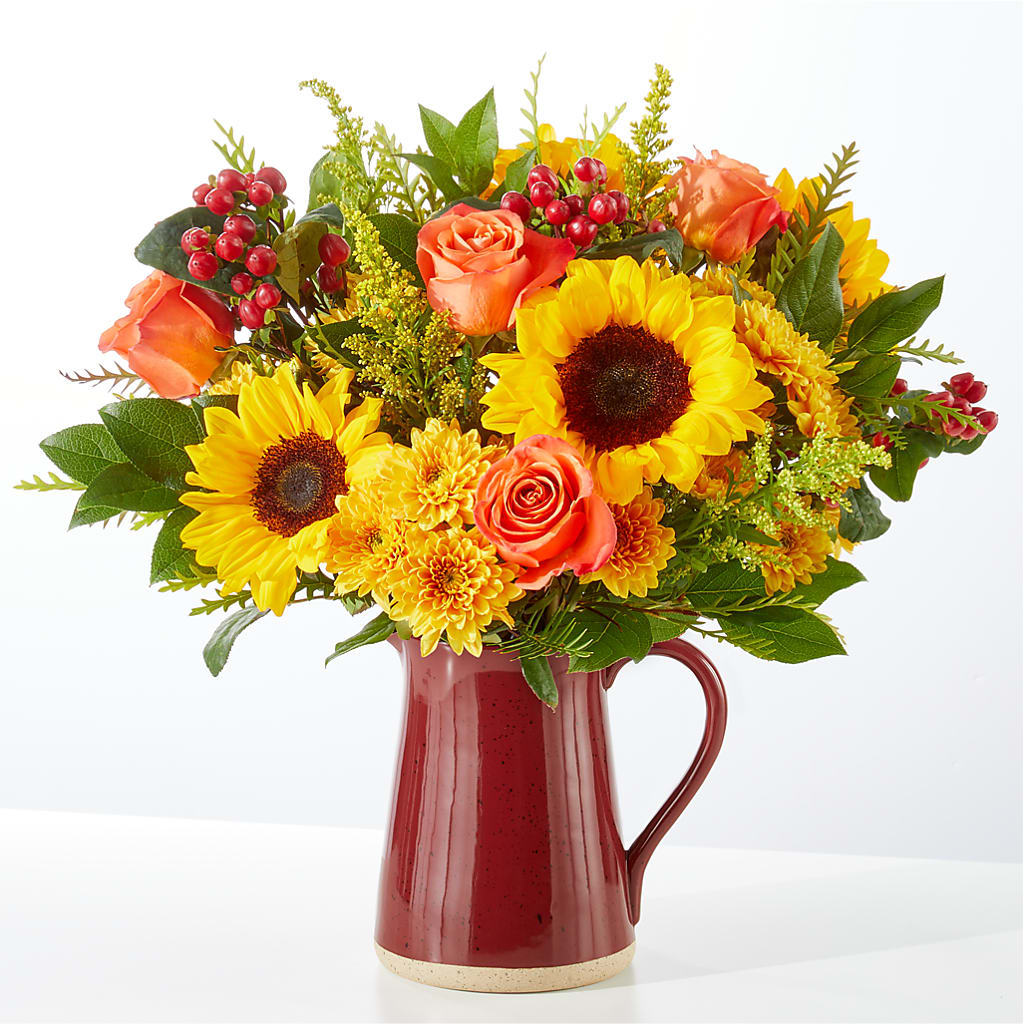 Scents of Autumn Bouquet flower arrangement by Honeybee Floral