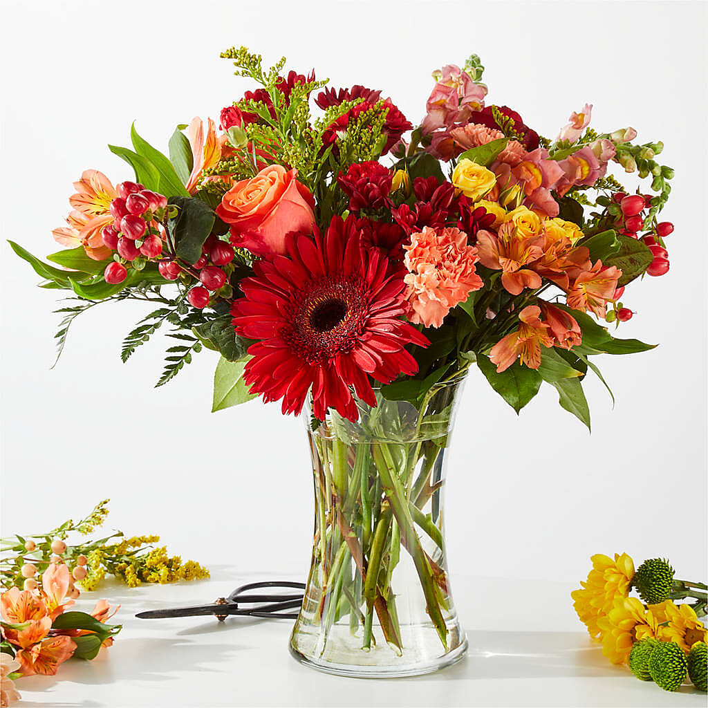 Fall Delight – A Honeybee Original flower arrangement by Honeybee Floral