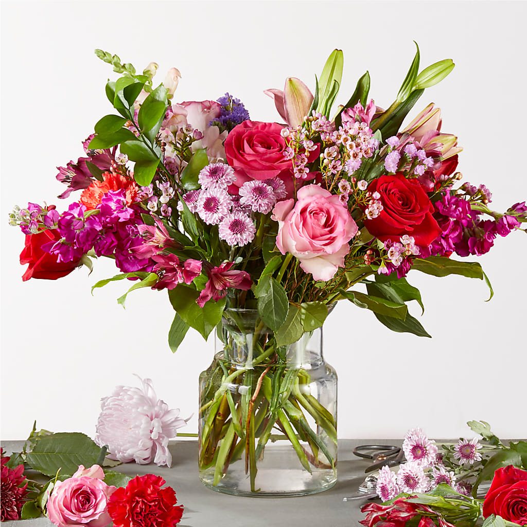 Regal Jewel – A Honeybee Original flower arrangement by Honeybee Floral
