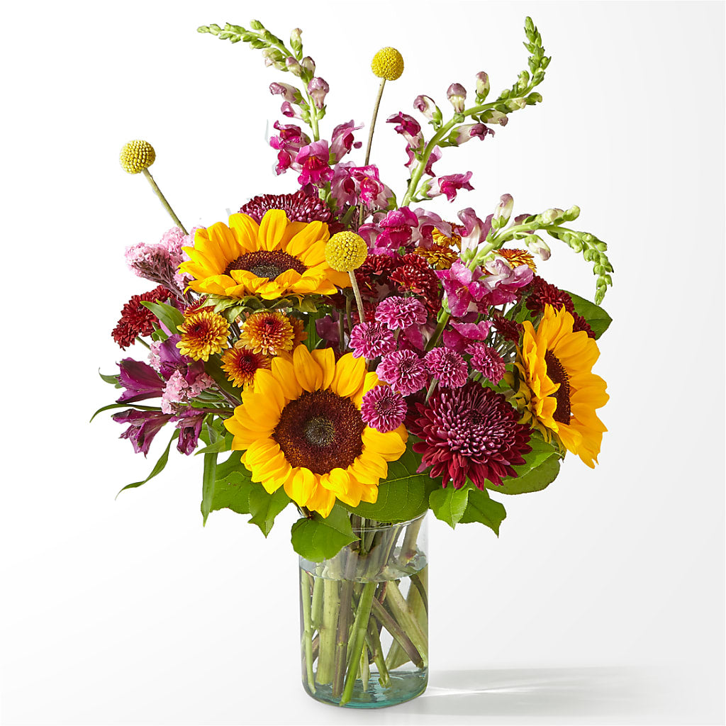 Pop of Whimsy Bouquet flower arrangement by Honeybee Floral