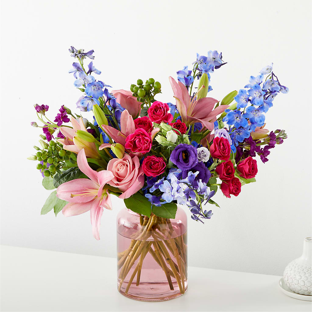 Breezy Meadows Bouquet flower arrangement by Honeybee Floral