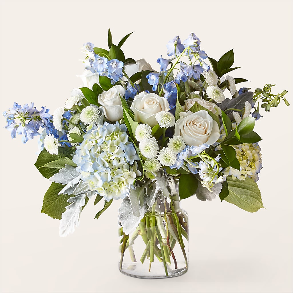 Clear Skies Bouquet flower arrangement by Honeybee Floral