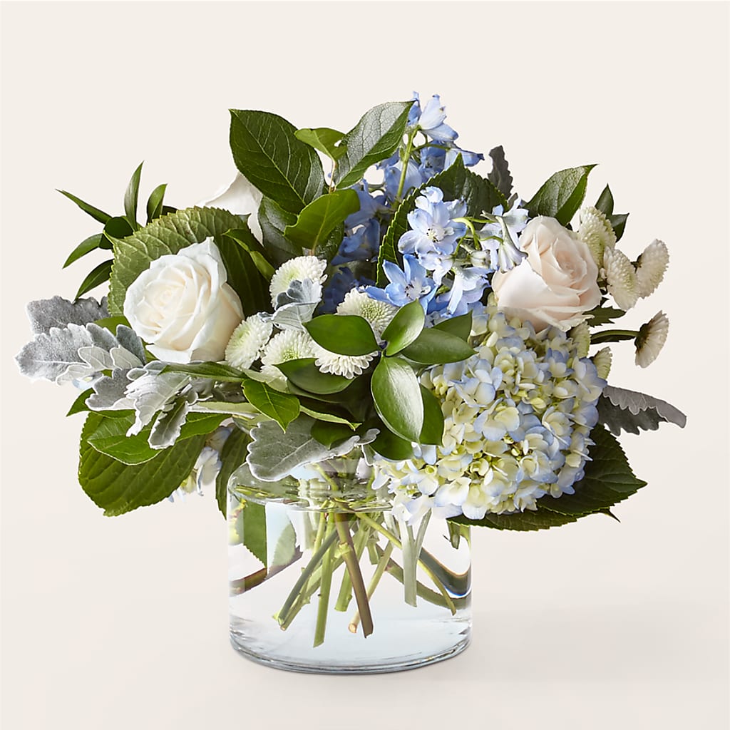 Clear Skies Bouquet flower arrangement by Honeybee Floral