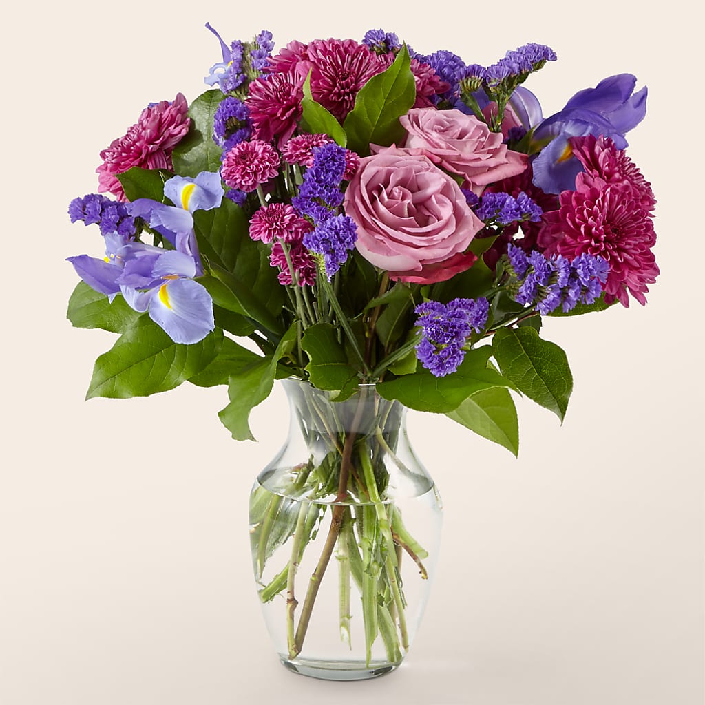 Ultraviolet Bouquet flower arrangement by Honeybee Floral