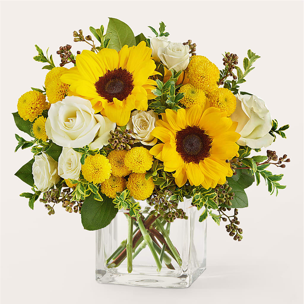 Luminous Morning Bouquet flower arrangement by Honeybee Floral