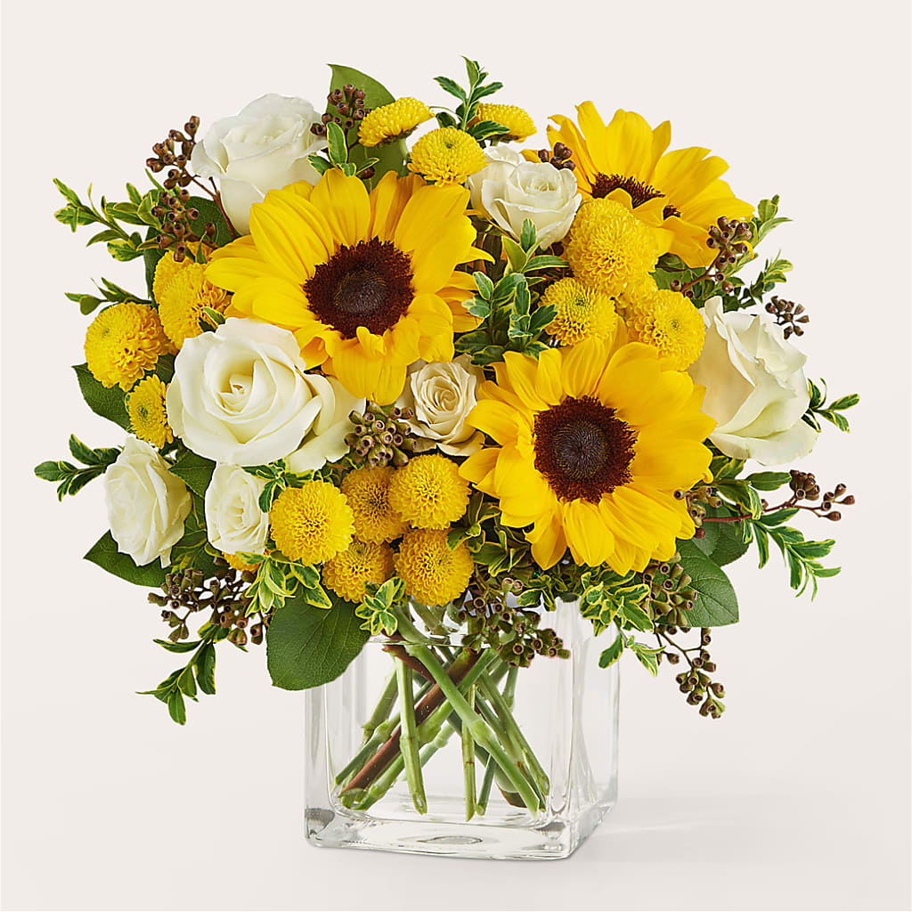 Luminous Morning Bouquet flower arrangement by Honeybee Floral