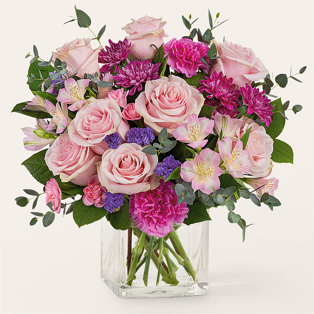 Rosy Radiance Bouquet flower arrangement by Honeybee Floral