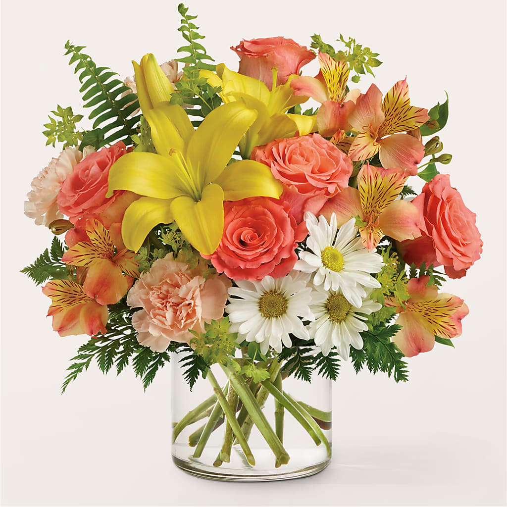 Sunset Strip Bouquet flower arrangement by Honeybee Floral