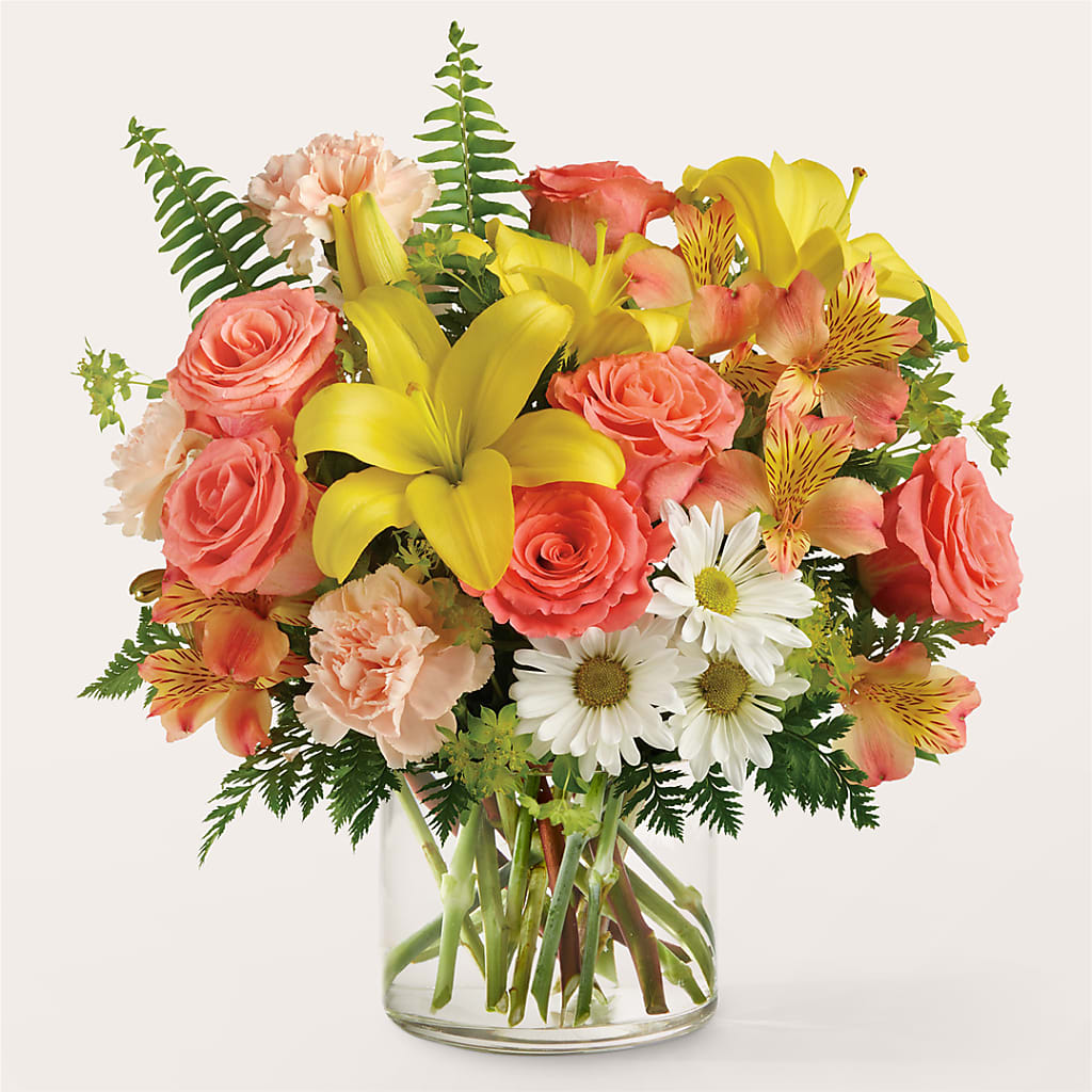 Sunset Strip Bouquet flower arrangement by Honeybee Floral