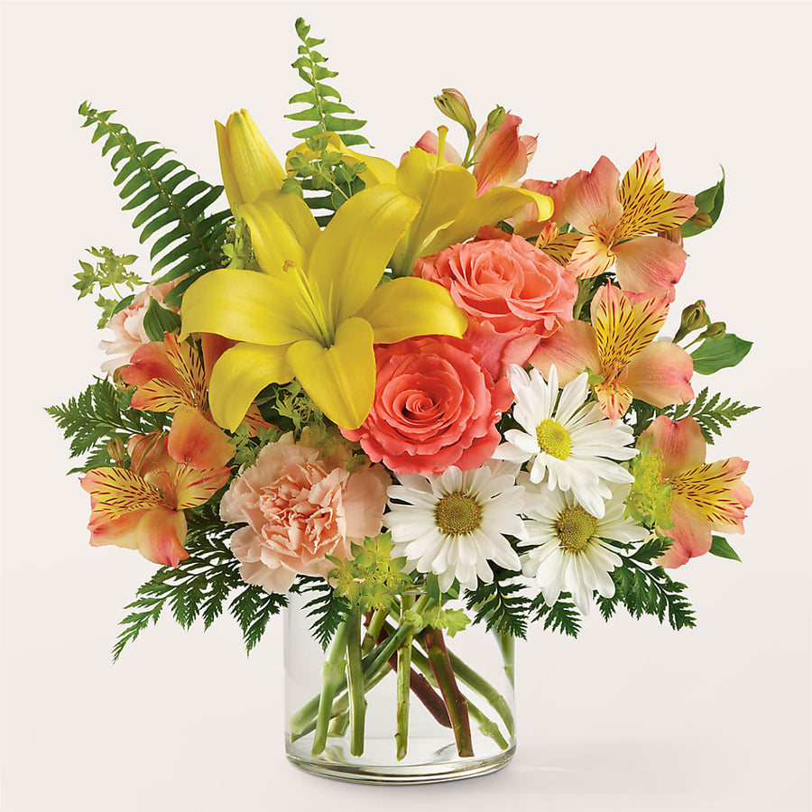 Sunset Strip Bouquet flower arrangement by Honeybee Floral