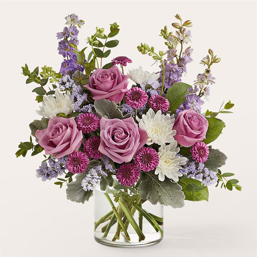 Violet Frost Bouquet flower arrangement by Honeybee Floral