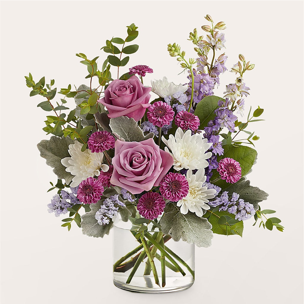 Violet Frost Bouquet flower arrangement by Honeybee Floral
