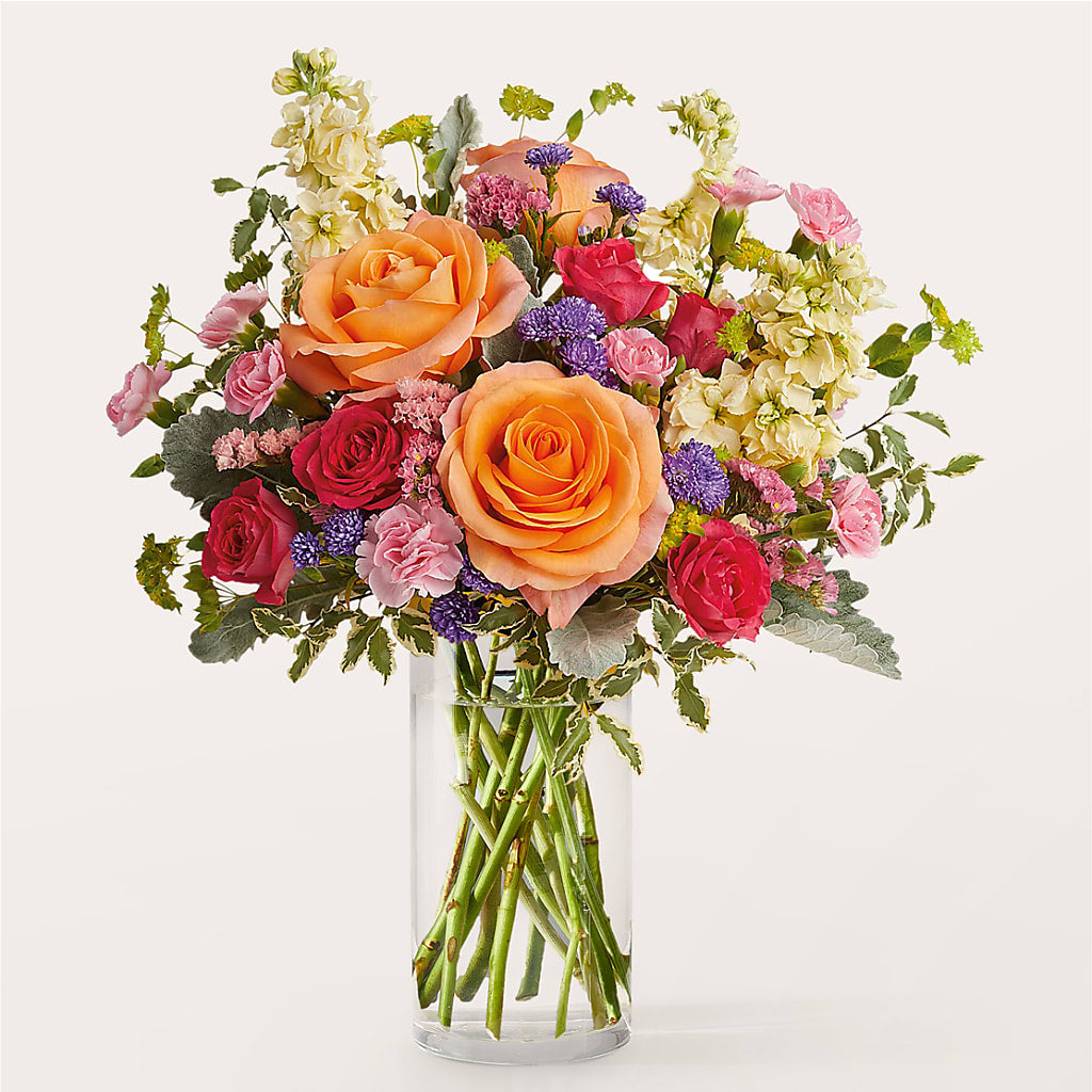 Tangerine Tango Bouquet flower arrangement by Honeybee Floral