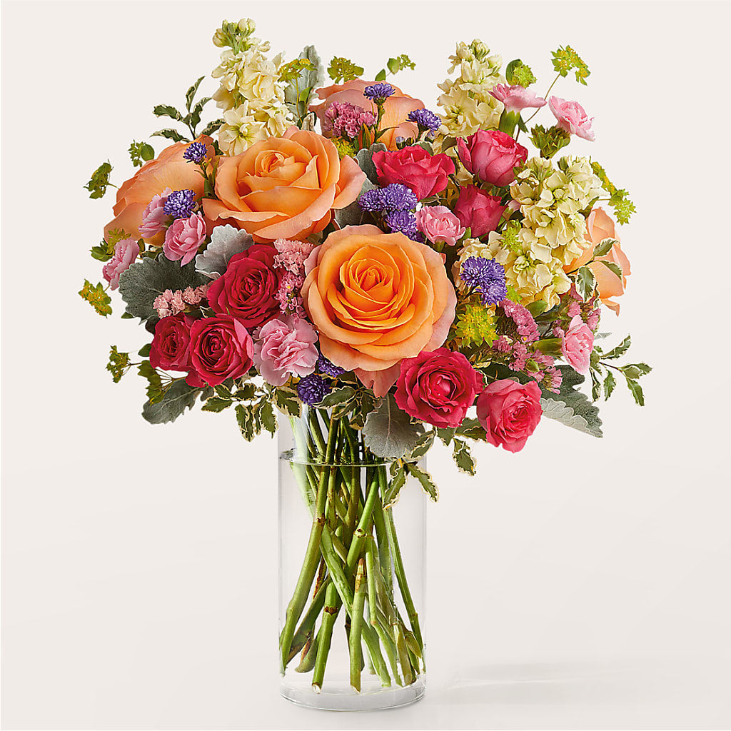 Tangerine Tango Bouquet flower arrangement by Honeybee Floral