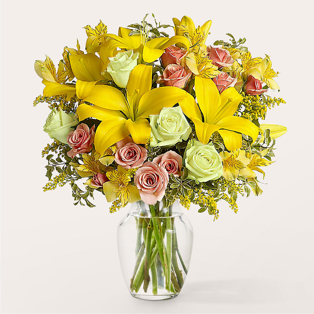Sunburst Bouquet flower arrangement by Honeybee Floral