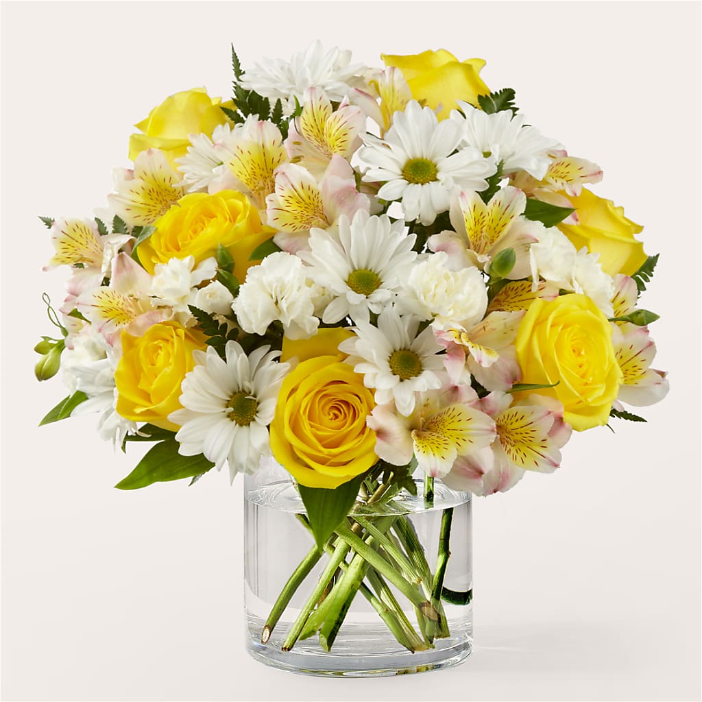 Gleeful Bouquet flower arrangement by Honeybee Floral