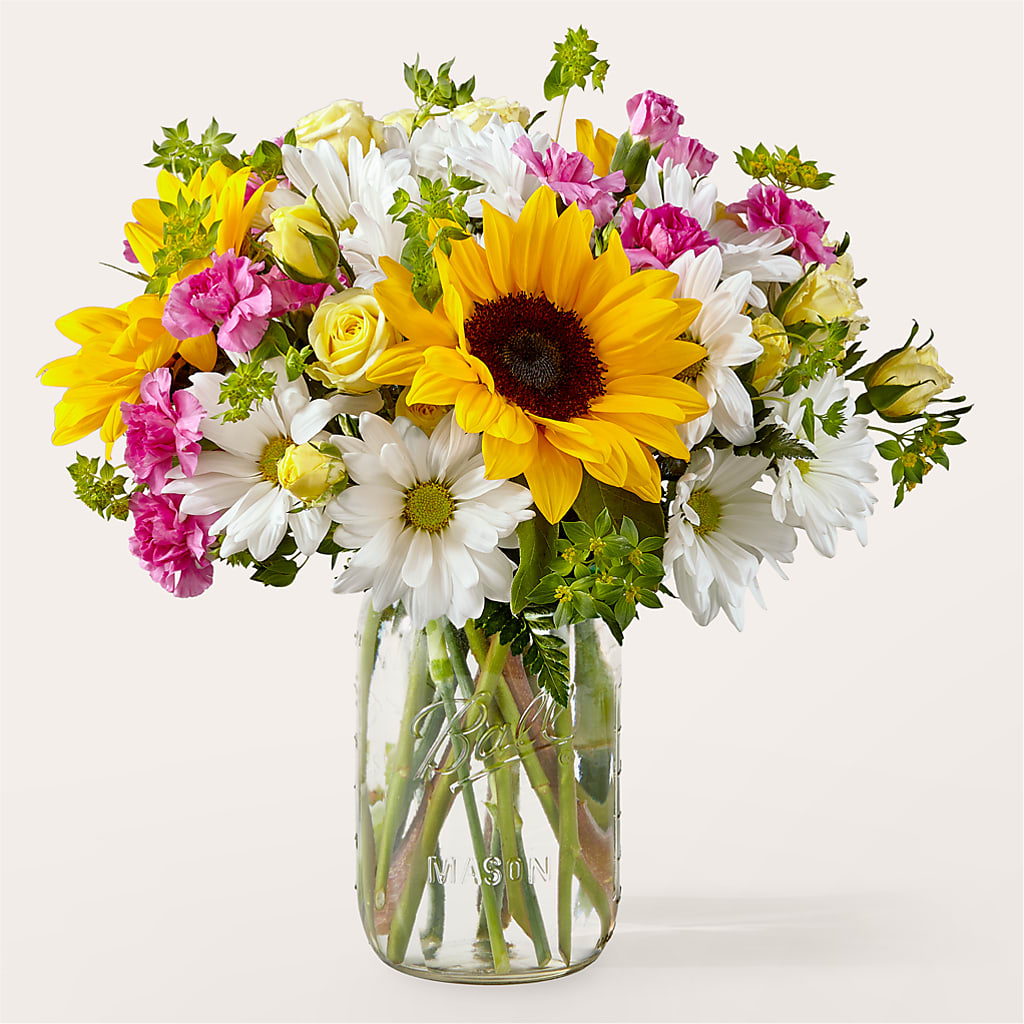 Aglow Bouquet flower arrangement by Honeybee Floral