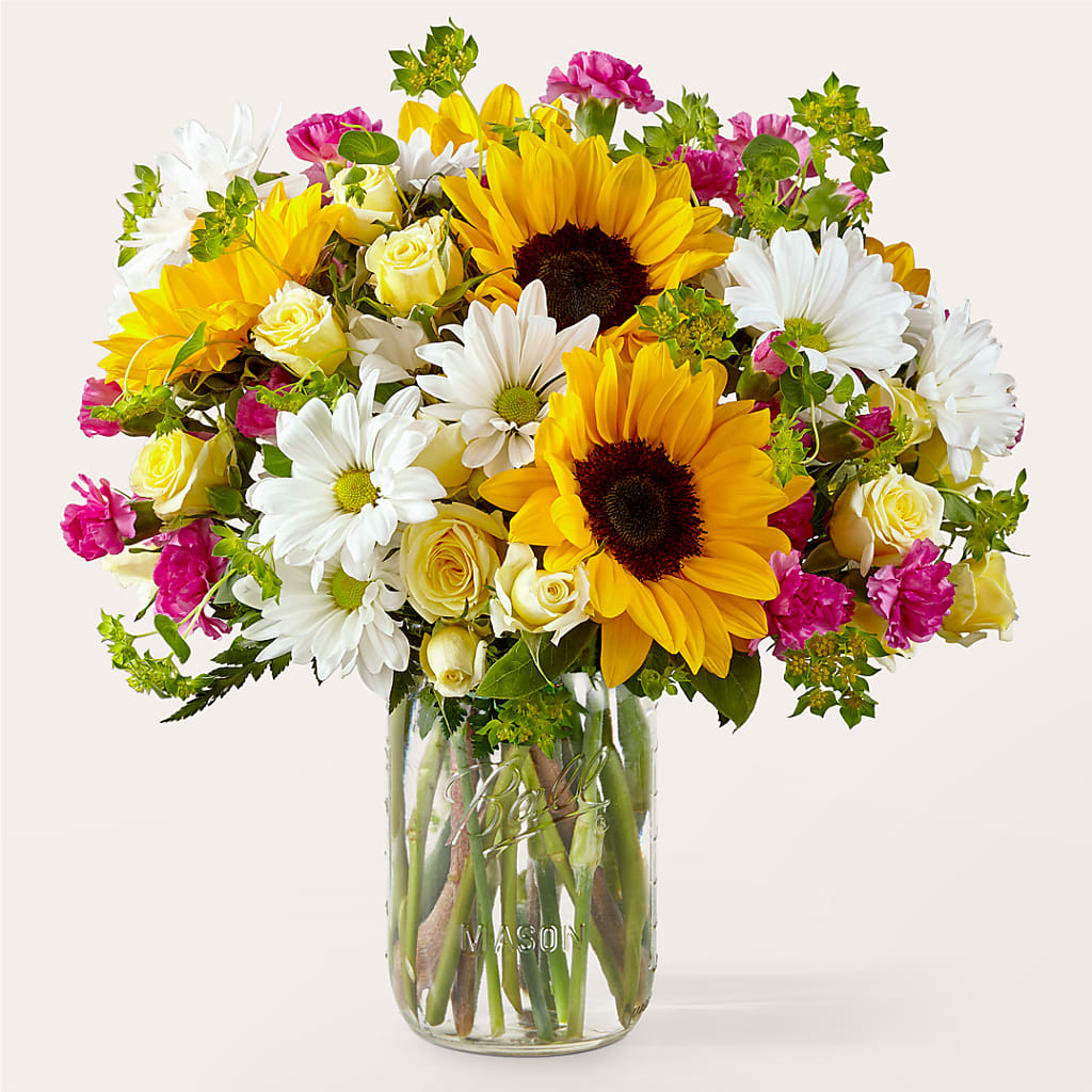 Aglow Bouquet flower arrangement by Honeybee Floral