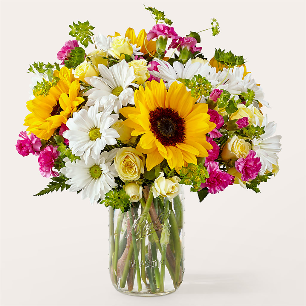 Aglow Bouquet flower arrangement by Honeybee Floral