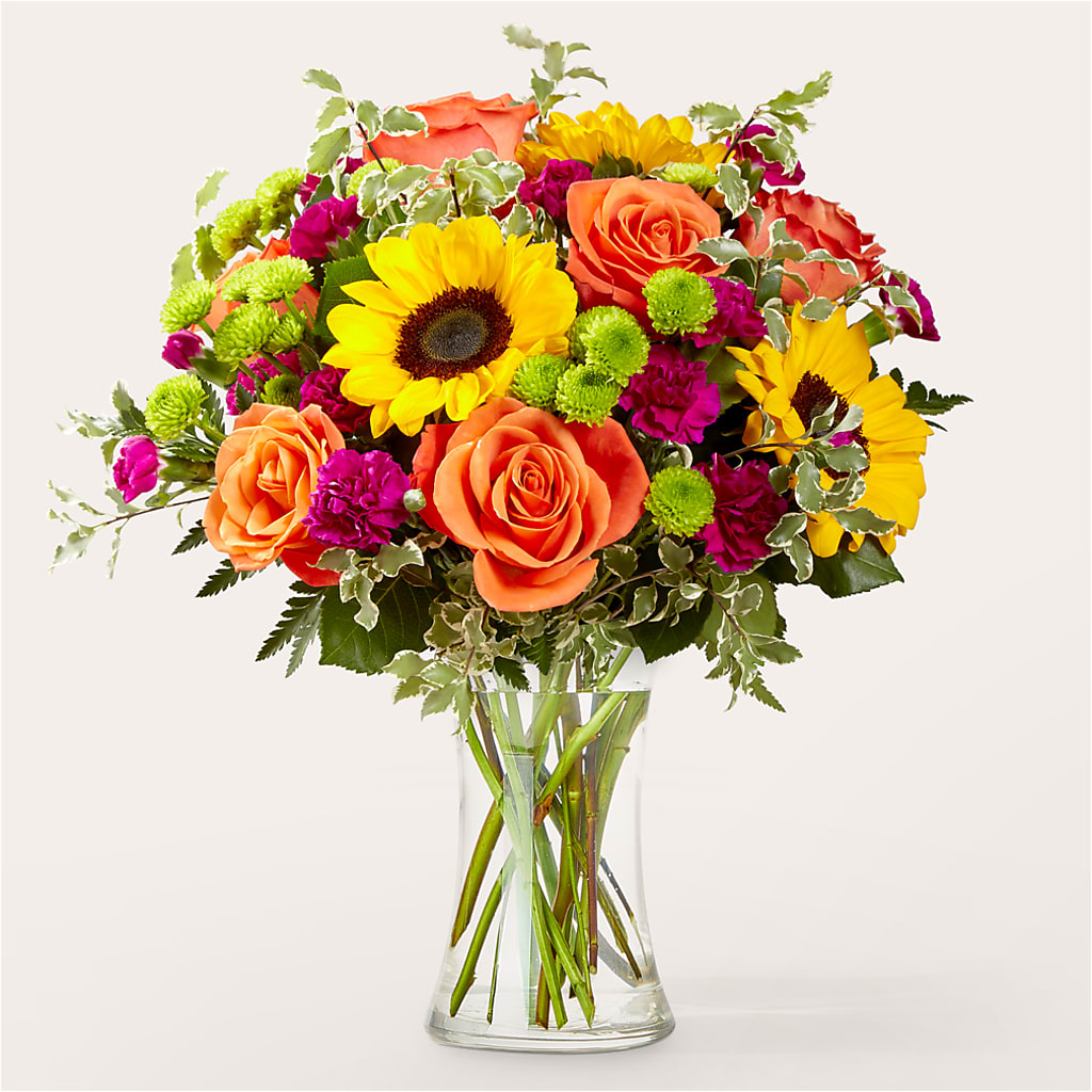 Warmth & Light Bouquet flower arrangement by Honeybee Floral