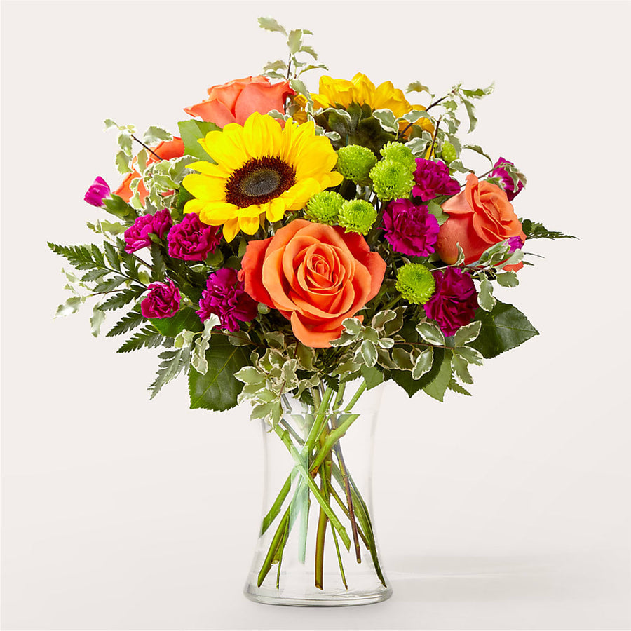 Warmth & Light Bouquet flower arrangement by Honeybee Floral