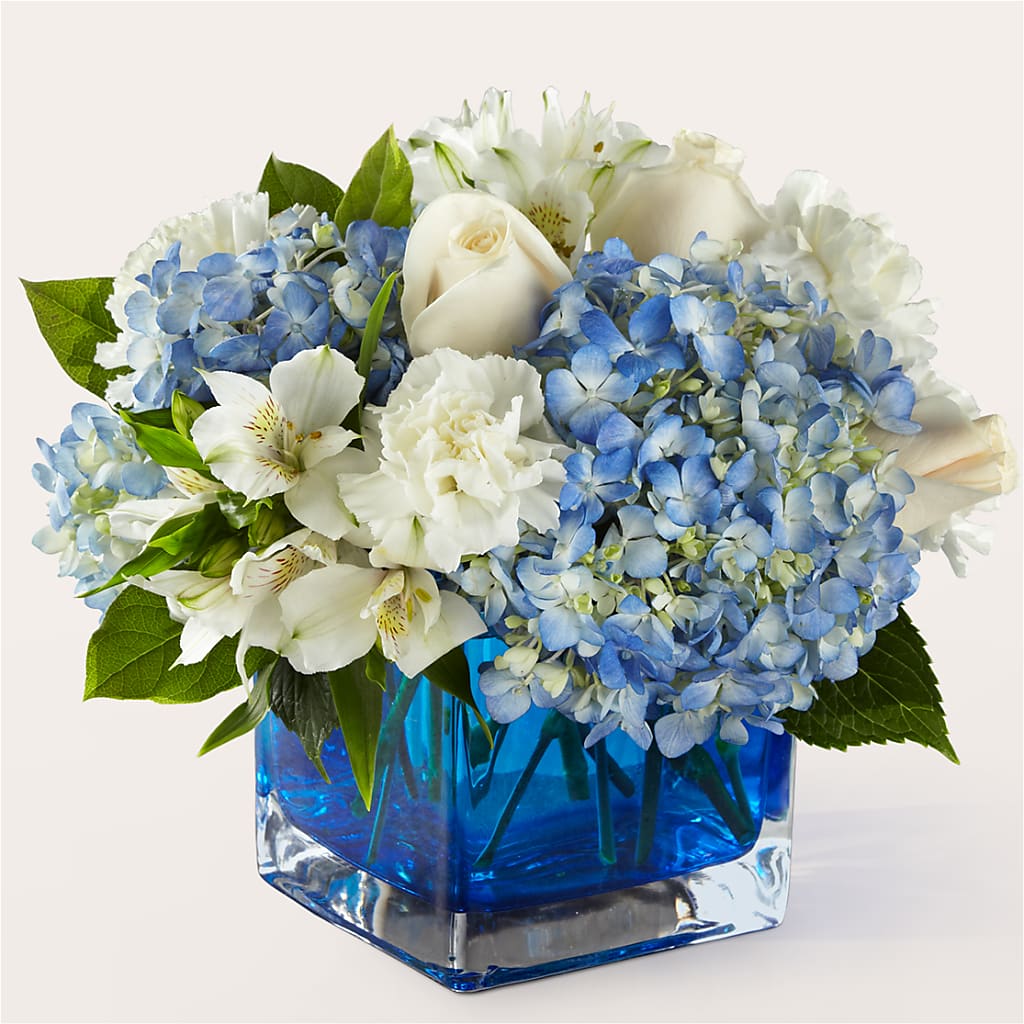 Soothing Waters Bouquet flower arrangement by Honeybee Floral